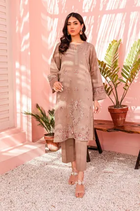 2 Piece - Dyed Embroidered Suit - 42301026