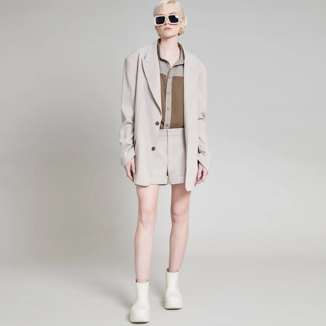 ABLIA BLAZER OATMEAL