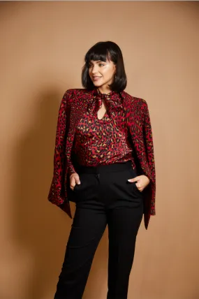 Animal Print Blazer