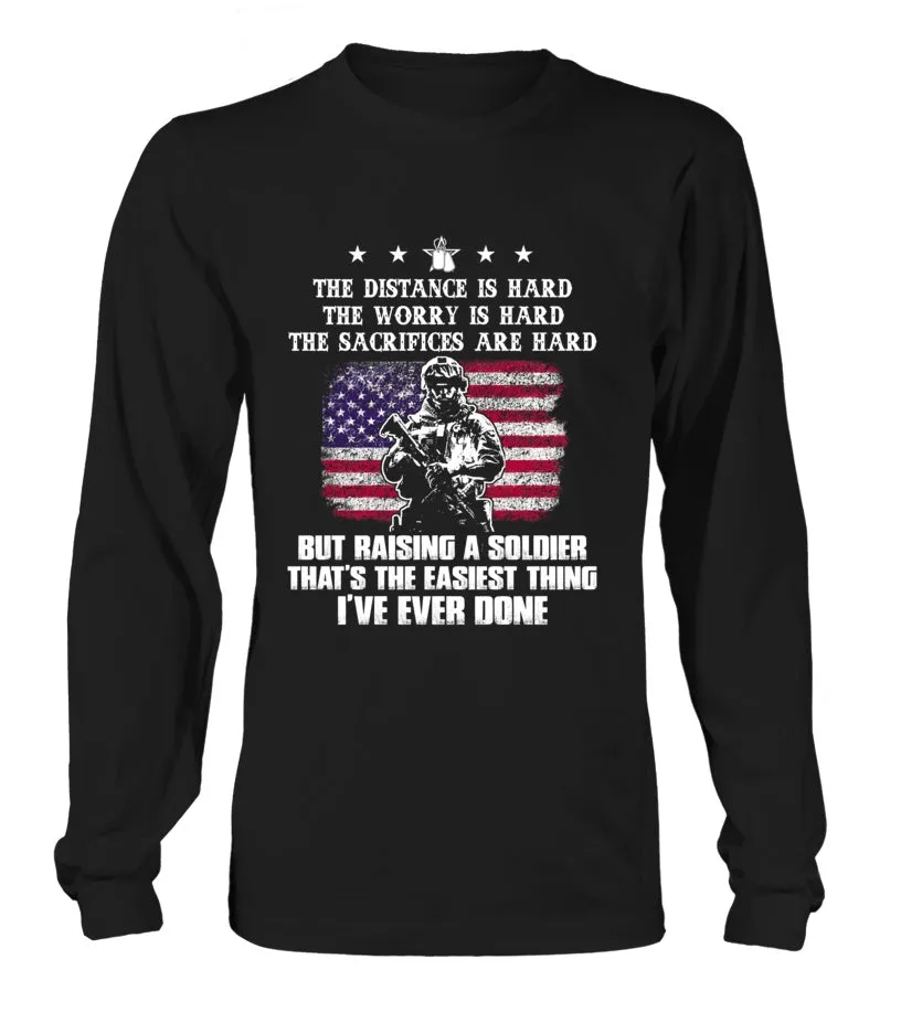 Army Mom Easy Raising Soldier Front T-shirts