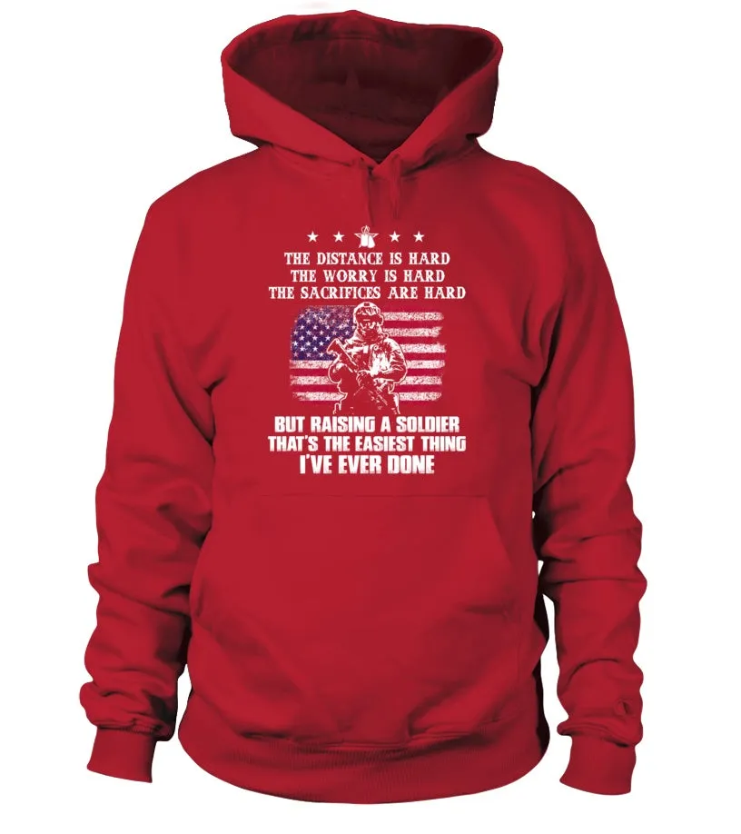 Army Mom Easy Raising Soldier Front T-shirts