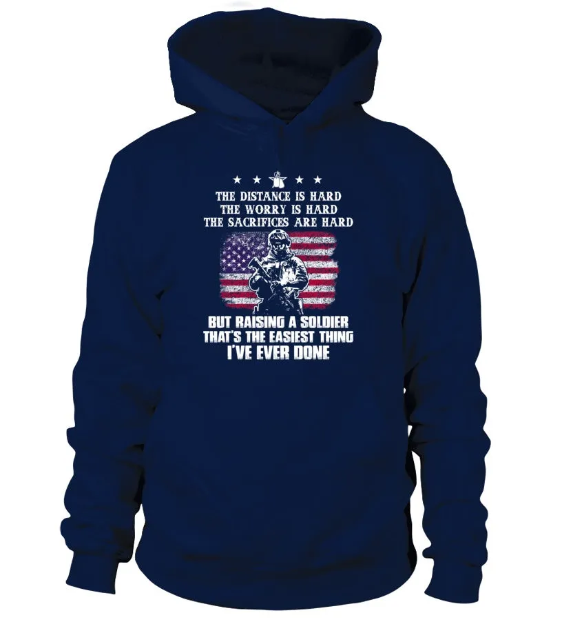 Army Mom Easy Raising Soldier Front T-shirts