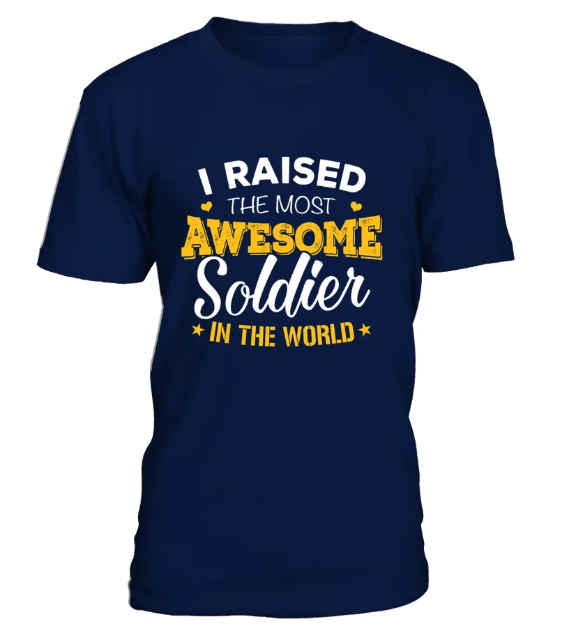 Army Mom Most Awesome T-shirts