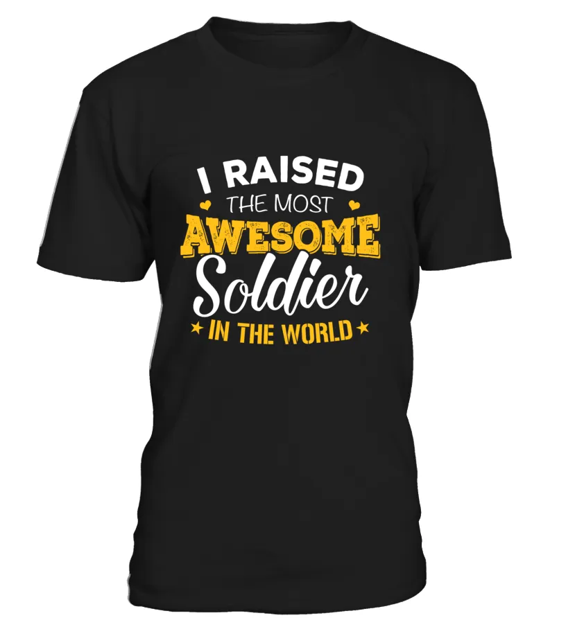 Army Mom Most Awesome T-shirts