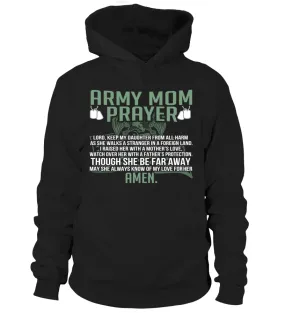 Army Mom Prayer Daughter T-shirts