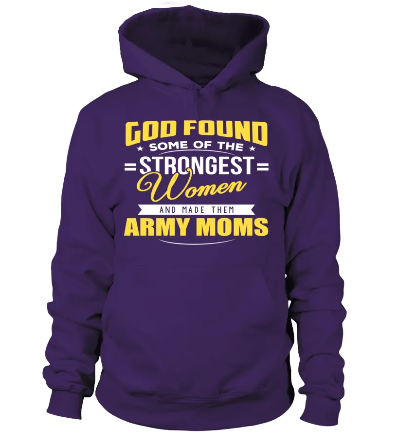 Army Moms Strongest T-shirts