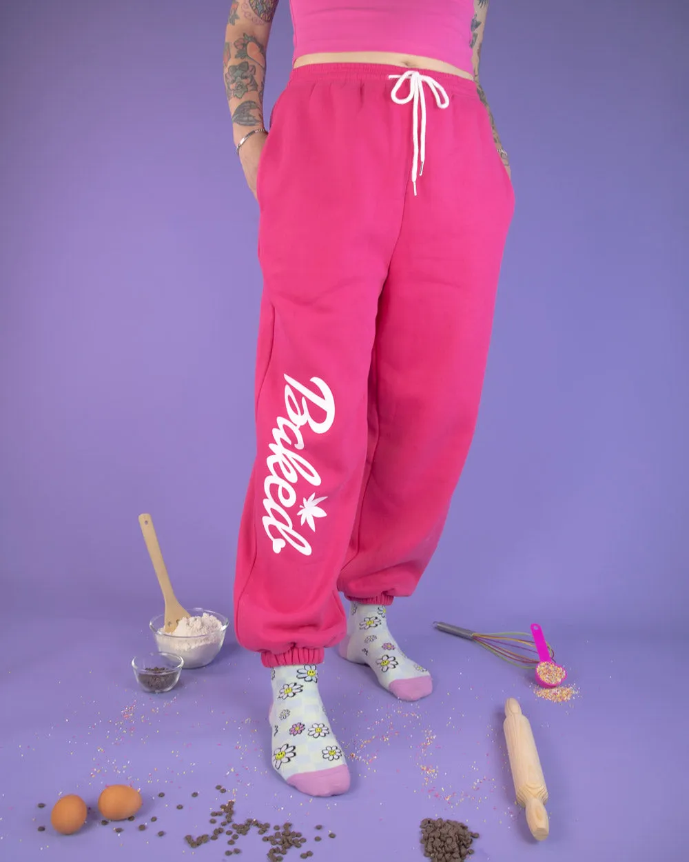 Baked Pink Sweatpants
