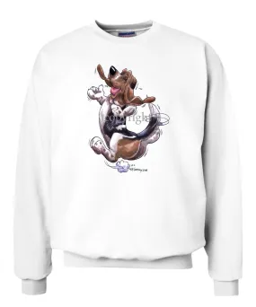 Basset Hound - Happy Dog - Sweatshirt