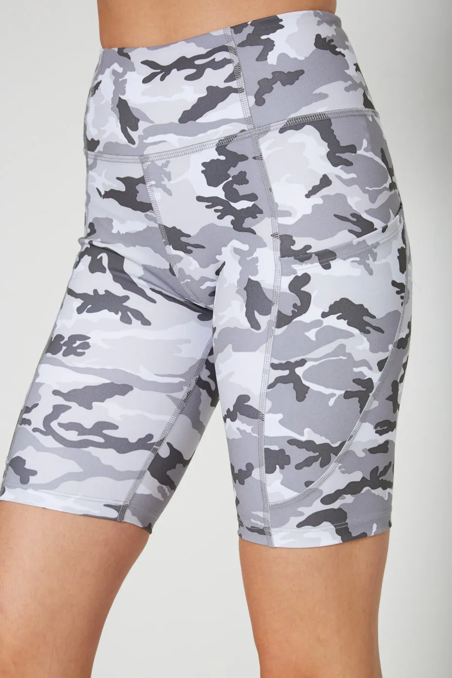 Camo Biker Shorts