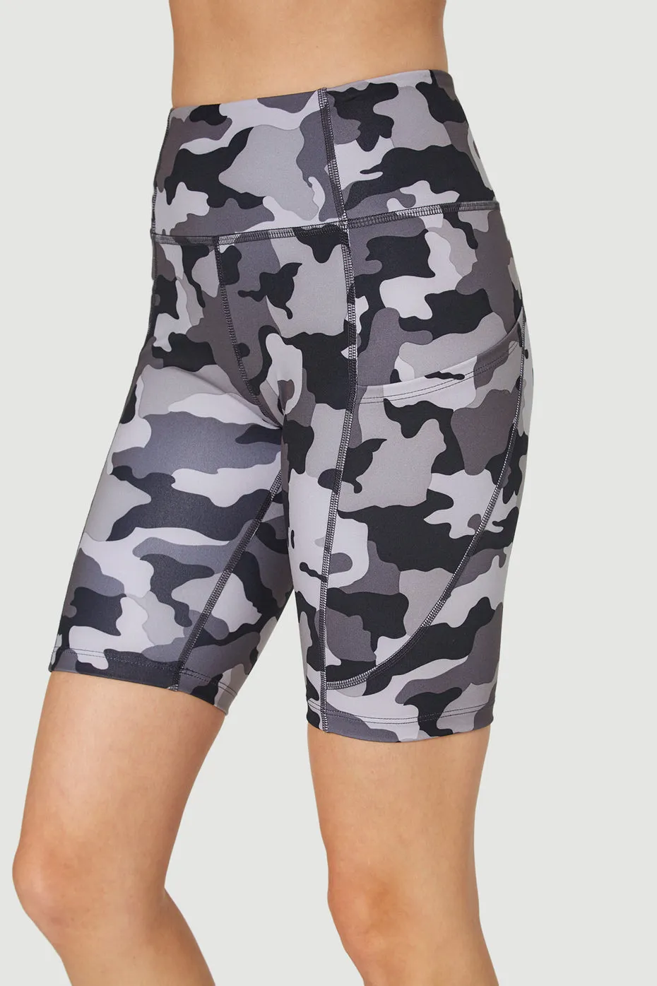 Camo Biker Shorts