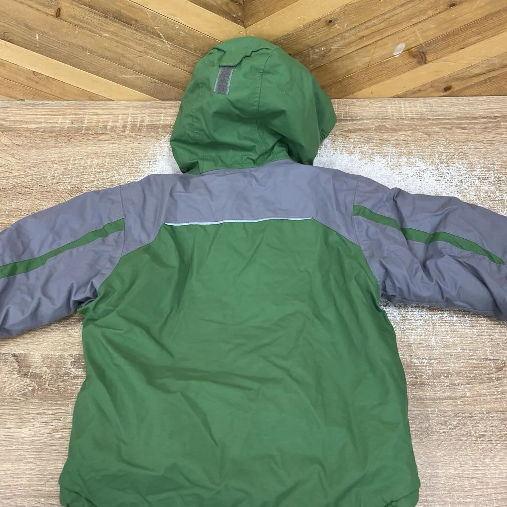 Columbia - Kid's Winter Jacket - MSRP $120: Green/Grey-children-XXS