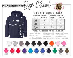 custom unisex toddler hoodie
