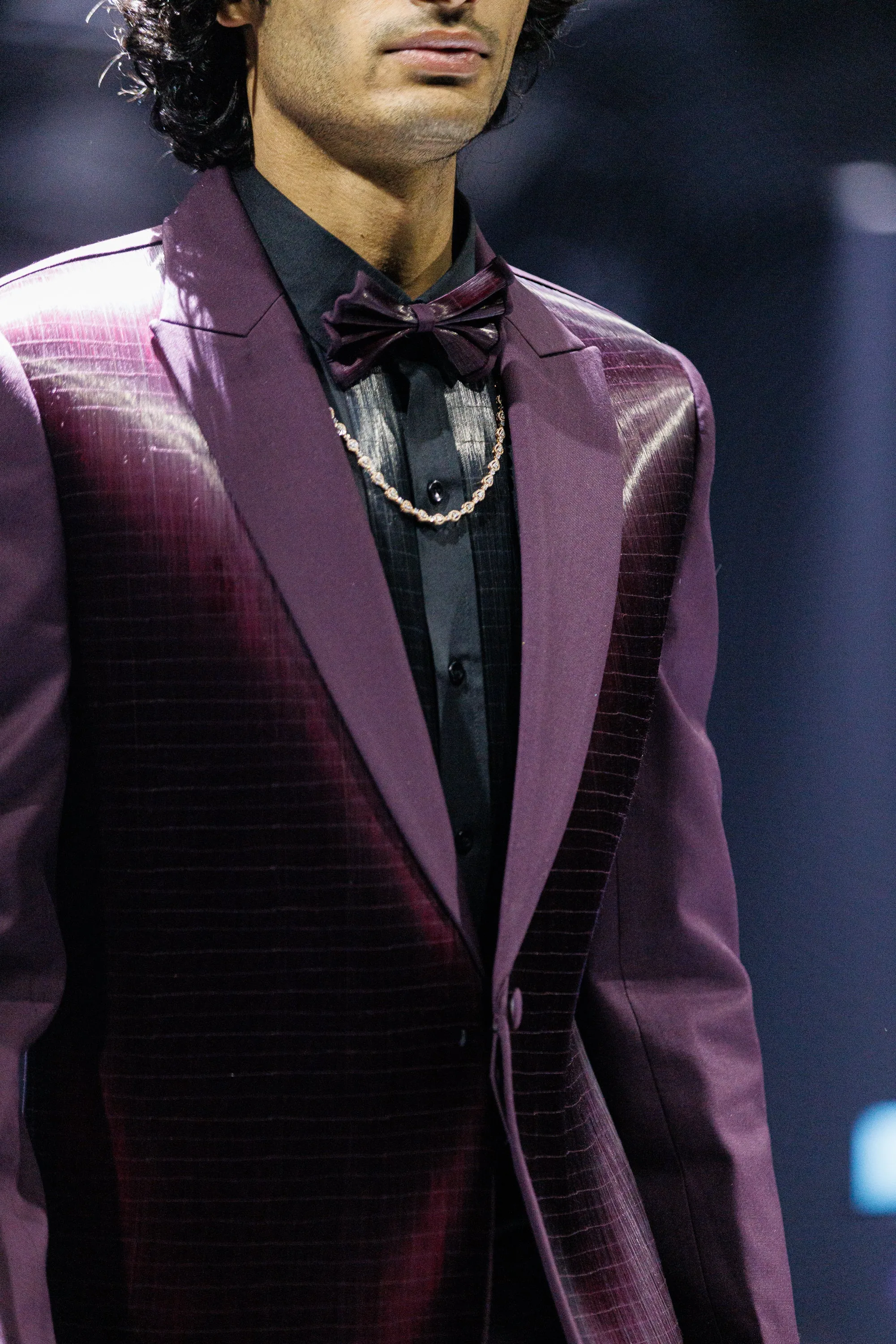 Front Full Metal Tuxedo with Trousers