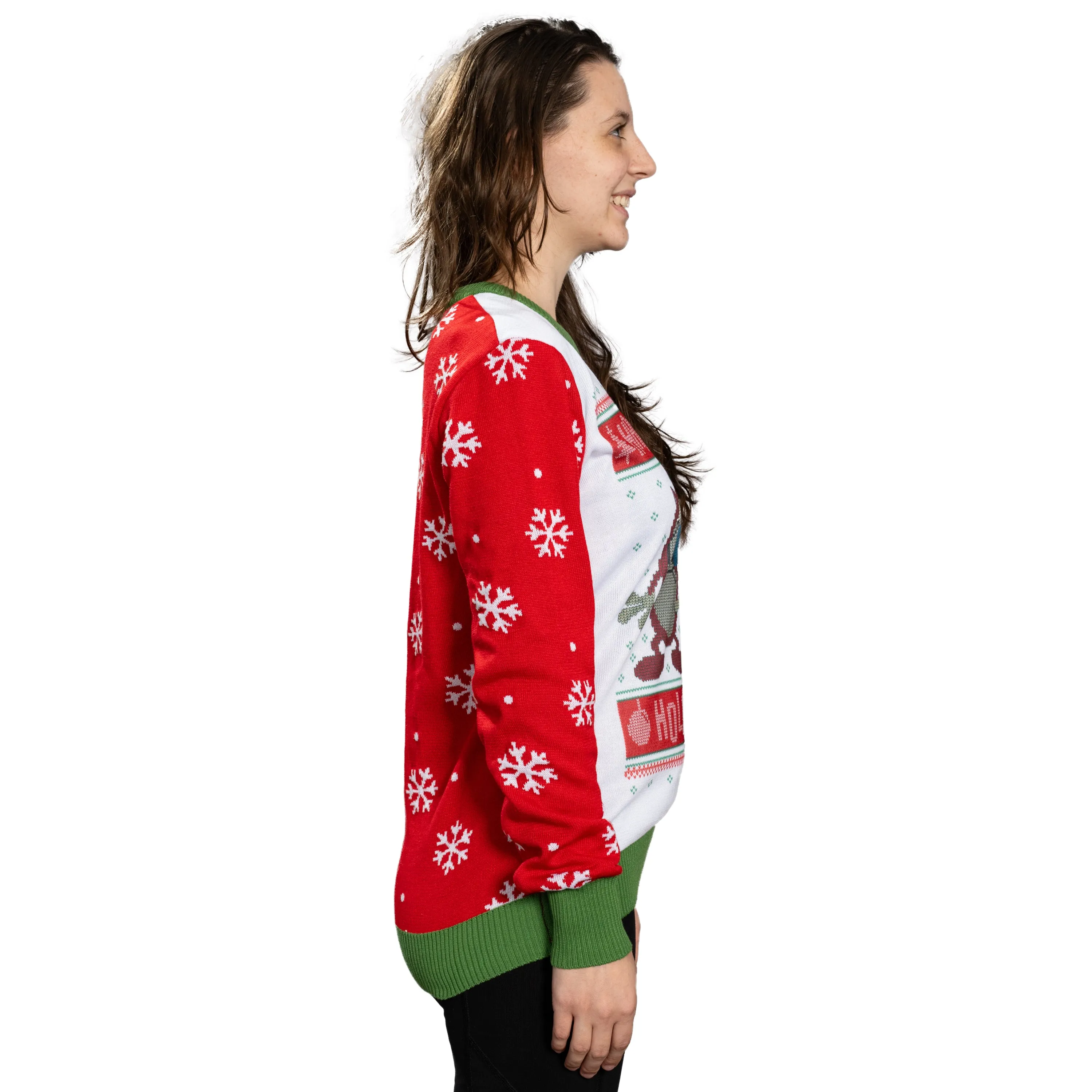 Happy Happy Holidays Ren & Stimpy Character Sweater