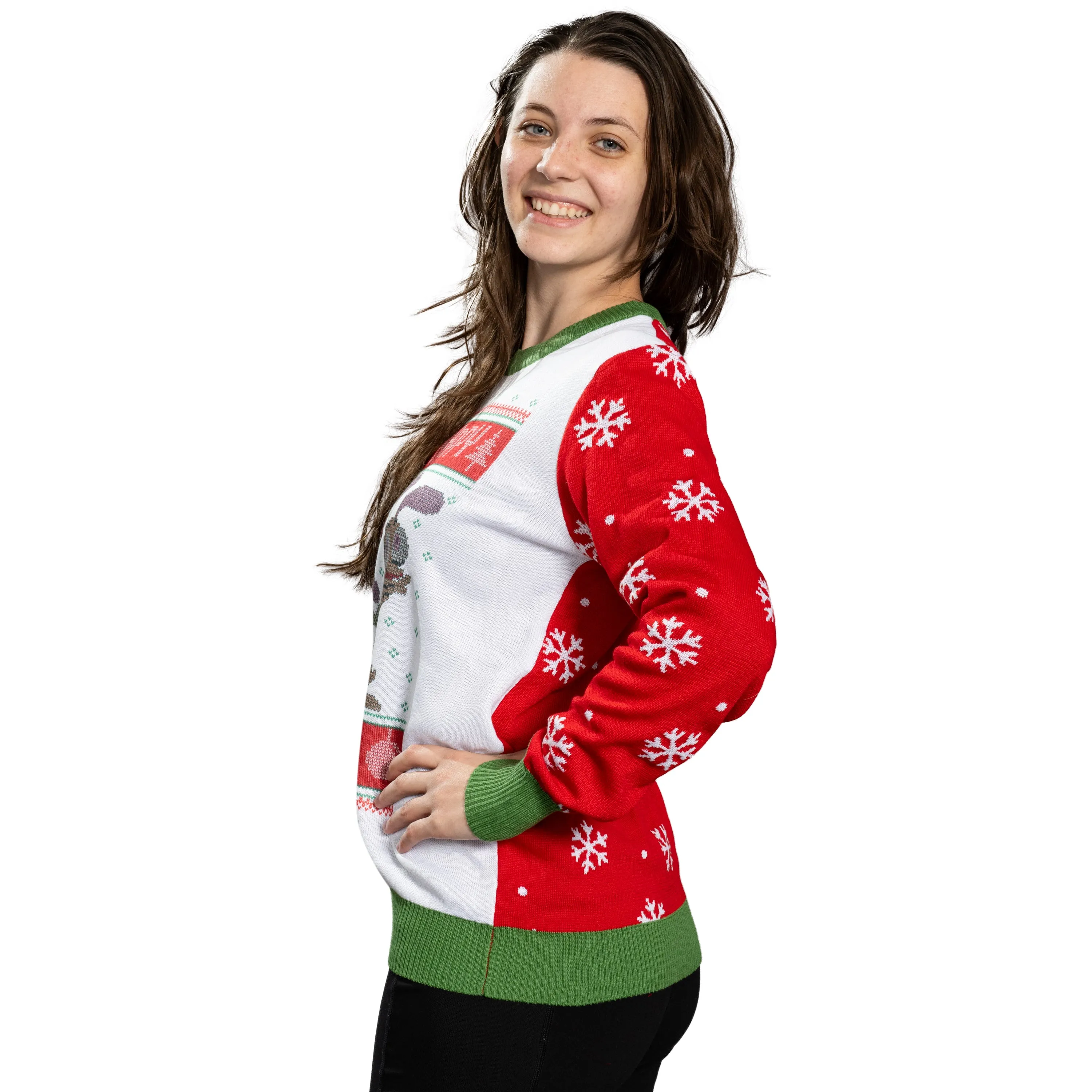 Happy Happy Holidays Ren & Stimpy Character Sweater