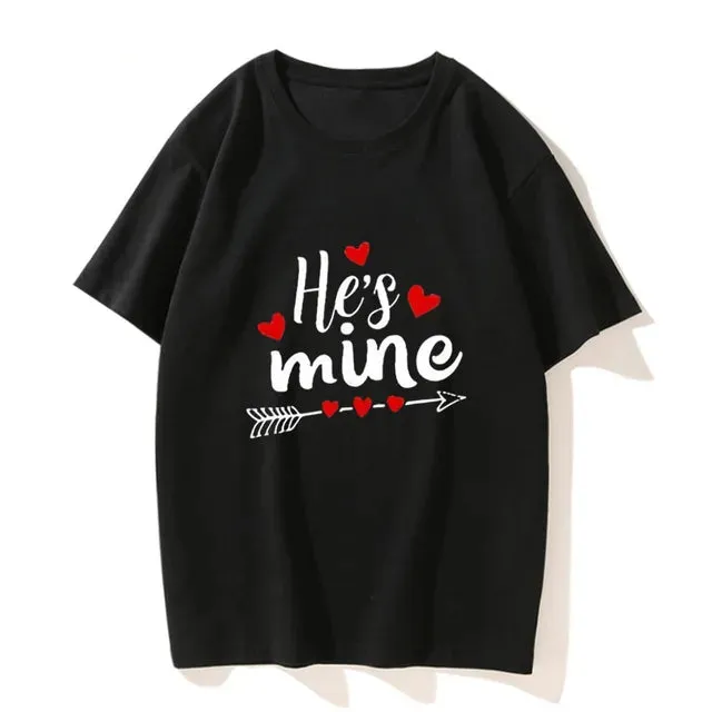 He's Mine And She's Mine Shirts