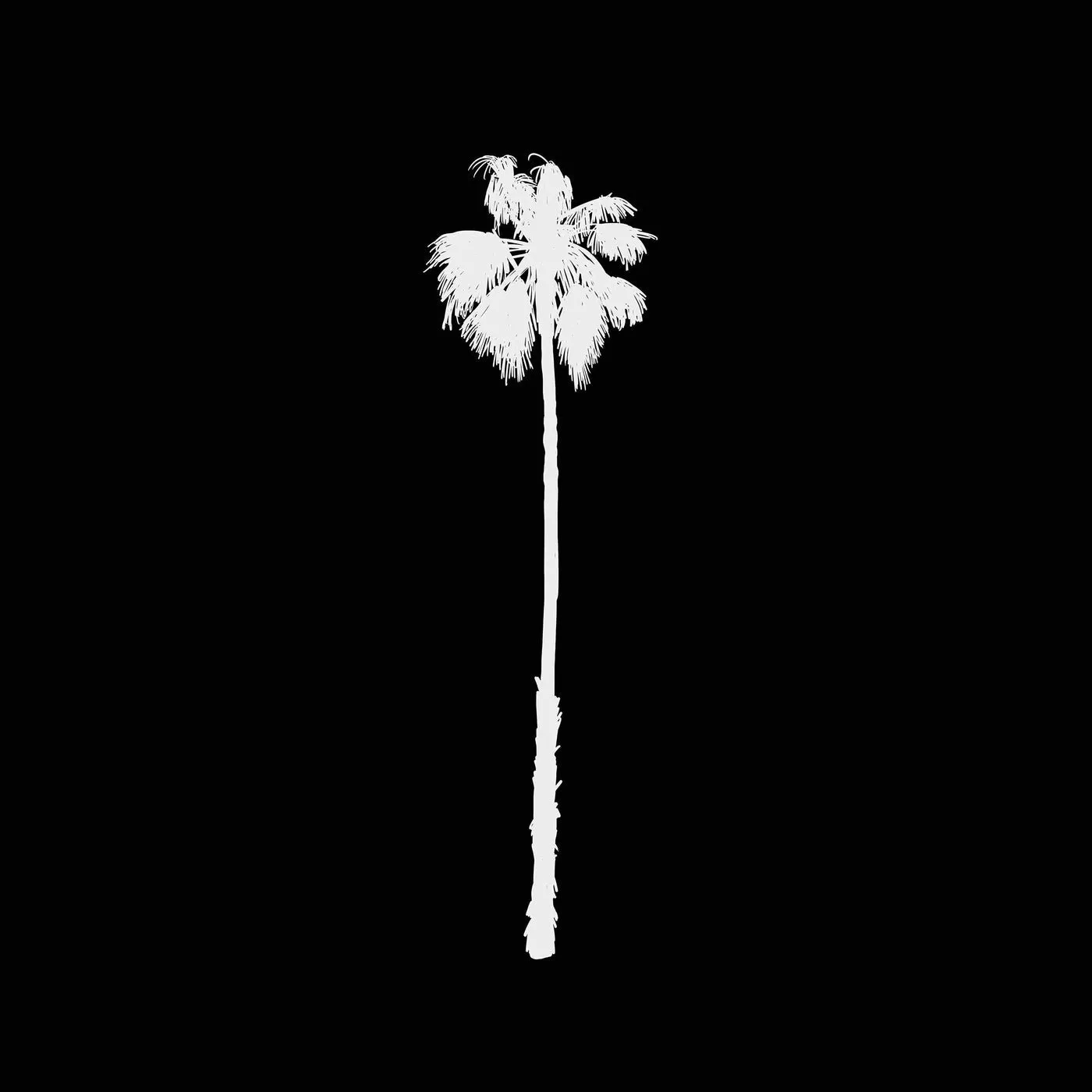 Exclusive Hiro Clark Black Skyscraper Palm Tree Print Hooded Sweatshirt - Only at Wittmore