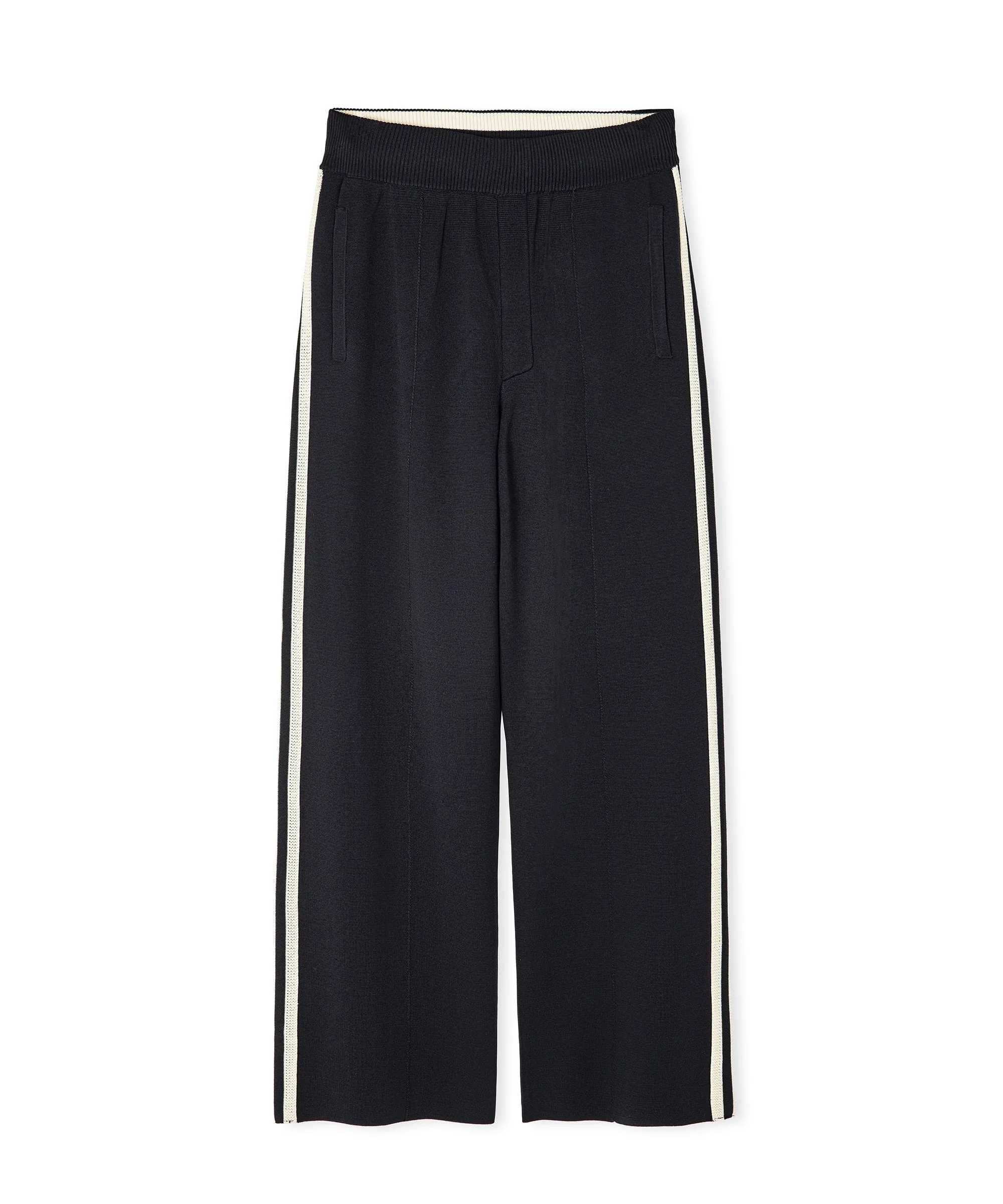 Ipekyol Contrast Stripe Trousers Black