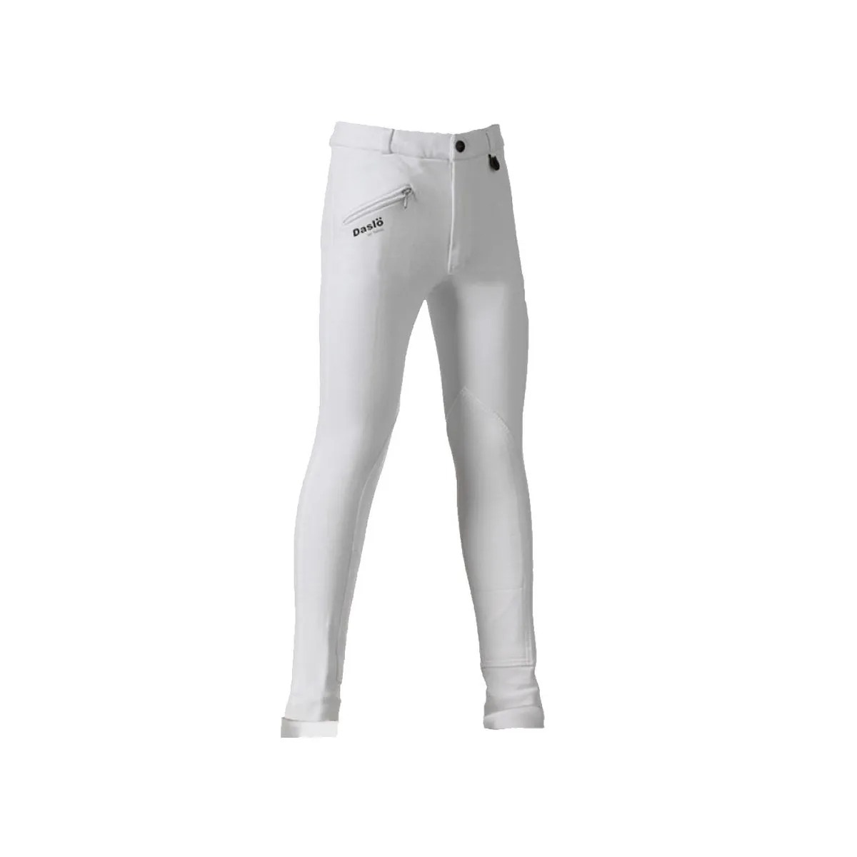 JUNIOR JODHPUR DASLO WHITE PANTS