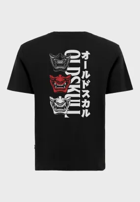 Oni Orgy Backprint T-Shirt Black