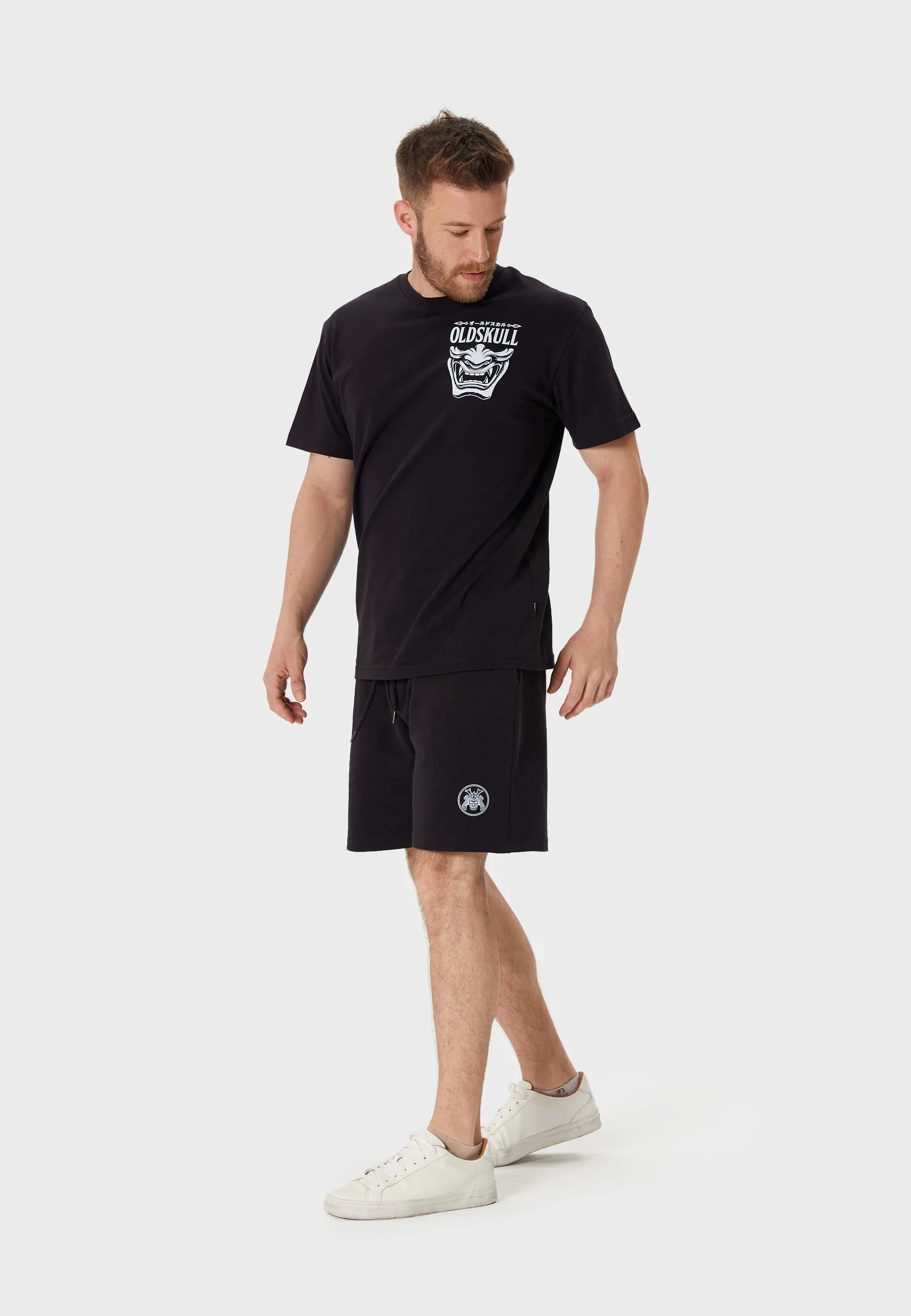 Oni Orgy Backprint T-Shirt Black
