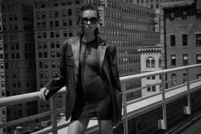 OVERSIZED MEN’S LEATHER BLAZER