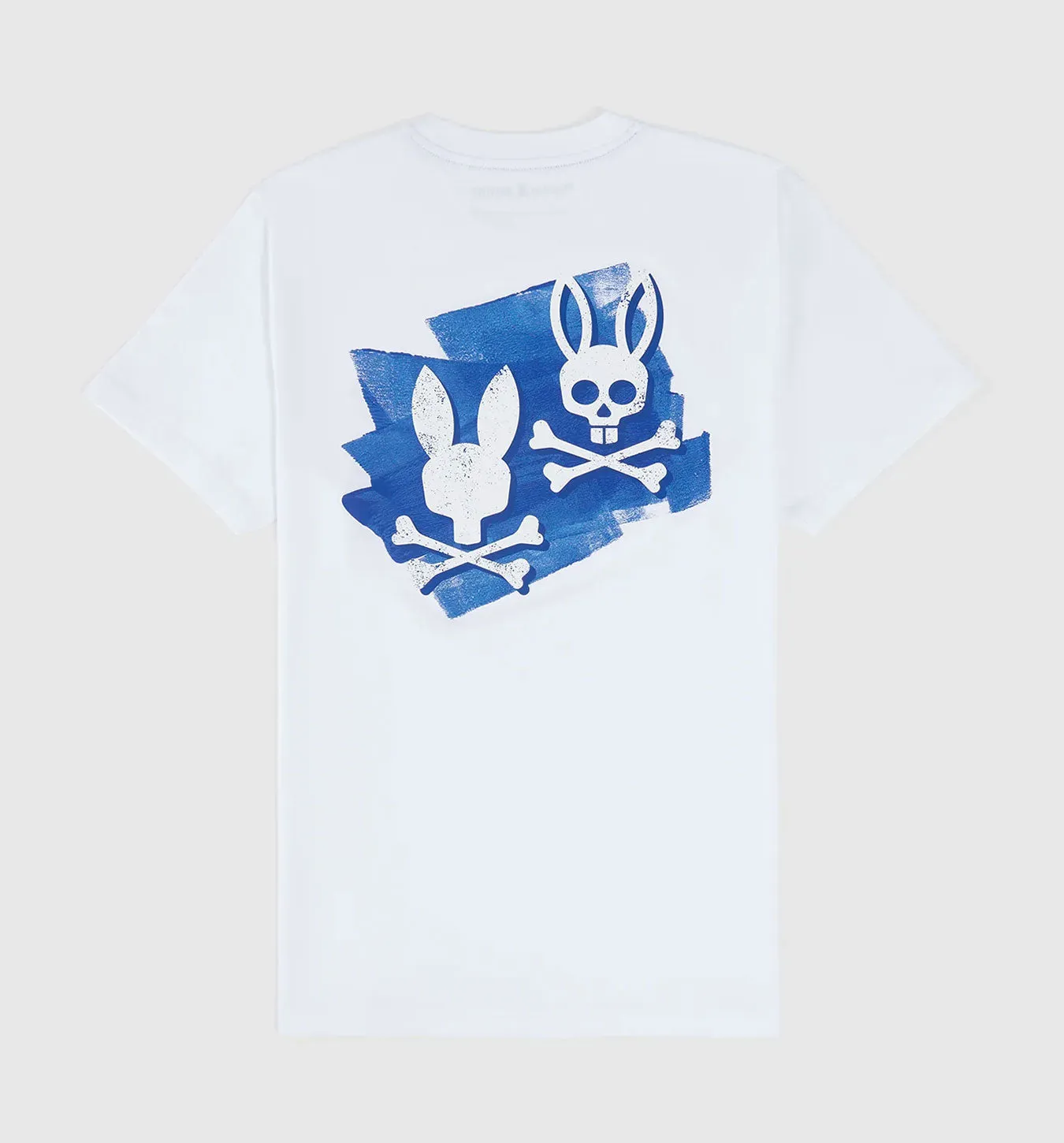 Psycho Bunny Dolton Back Graphic Tee - White