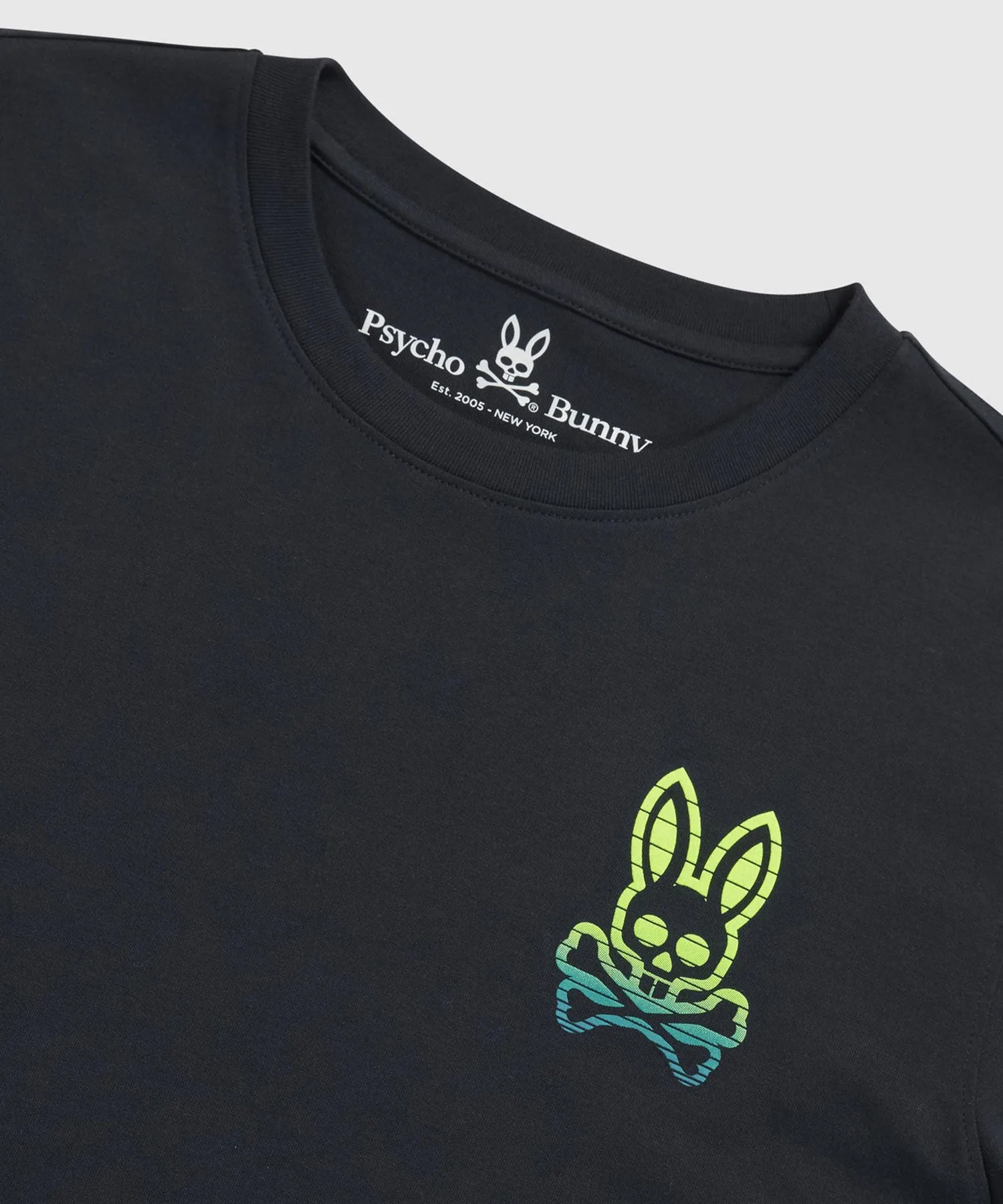 Psycho Bunny Egremont Long Sleeve Tee - Navy