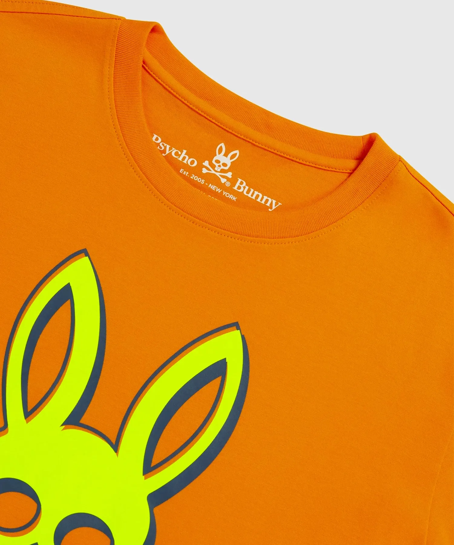 Psycho Bunny Howgate Graphic Tee - Tangelo