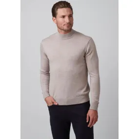 Raffi The Bode Long Sleeves Mock Neck Sweater - Oat
