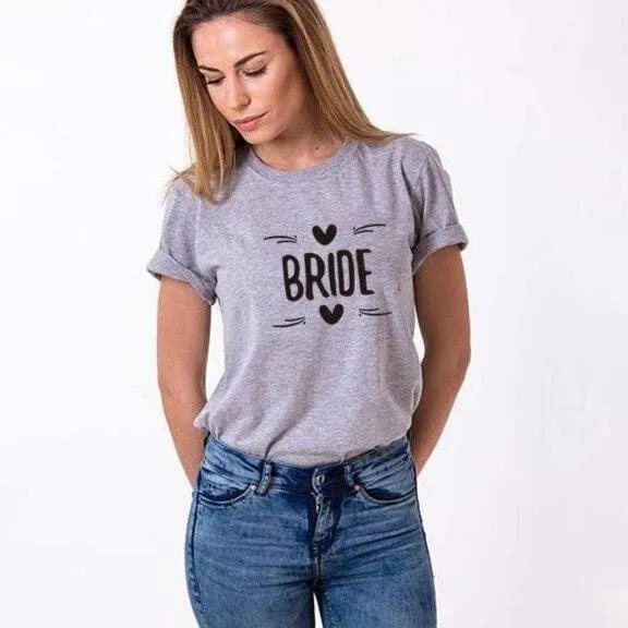 Shirts for bride and groom