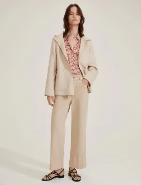 Sporty Heavy Jacket - Beige