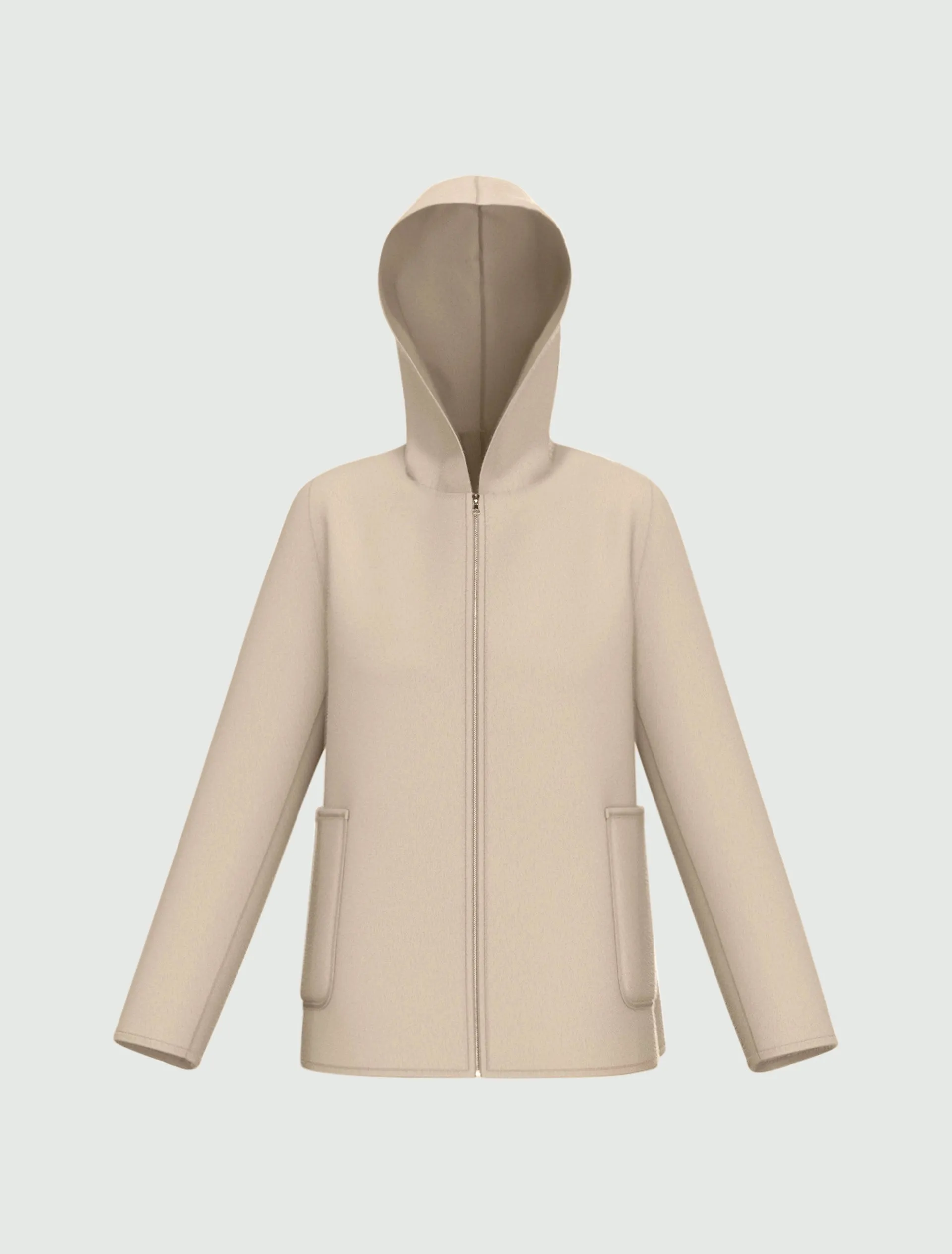 Sporty Heavy Jacket - Beige