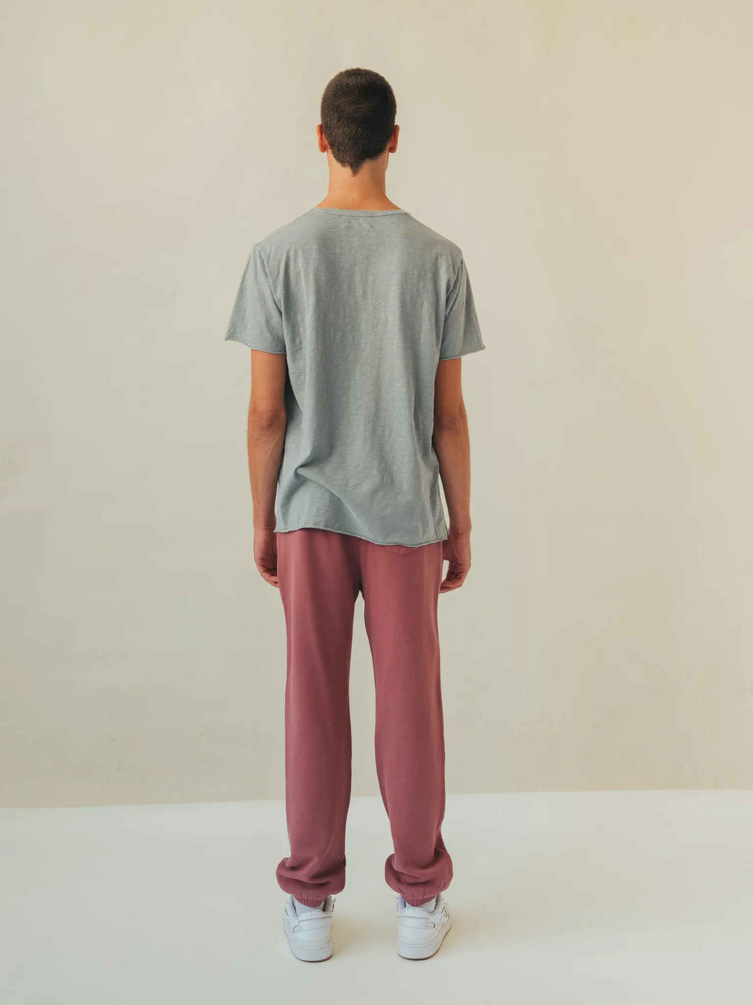 SWEATPANTS AUBERGINE