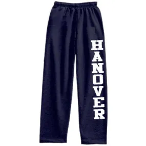 Sweatpants - Heavyweight - Open Bottom - Navy - Adult/Youth