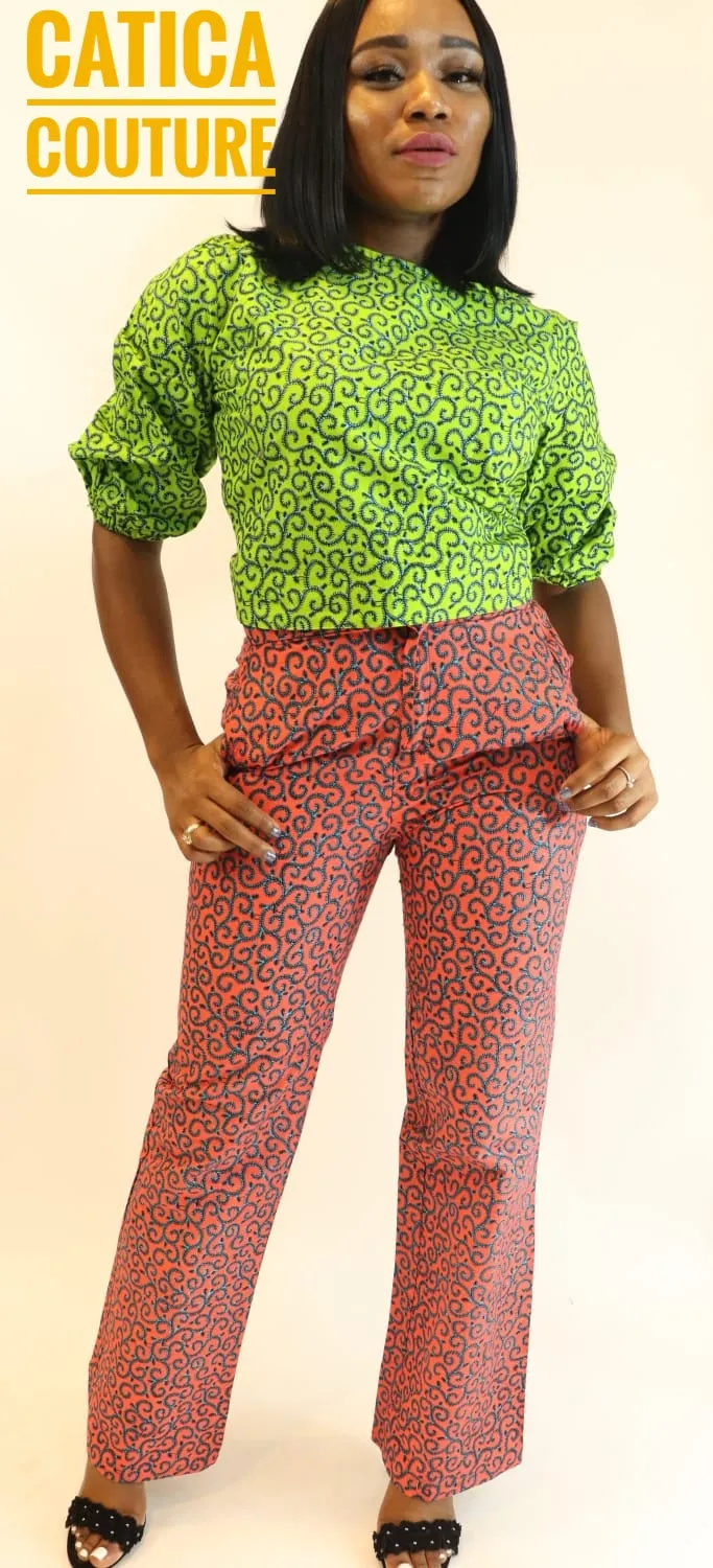 The Vine Trousers and Blouse | CATICA Couture