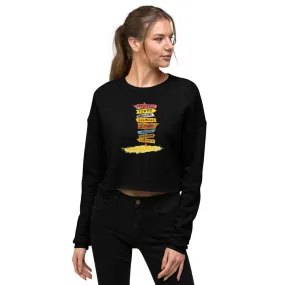 Travel Diaries Women's Crop Sweatshirt