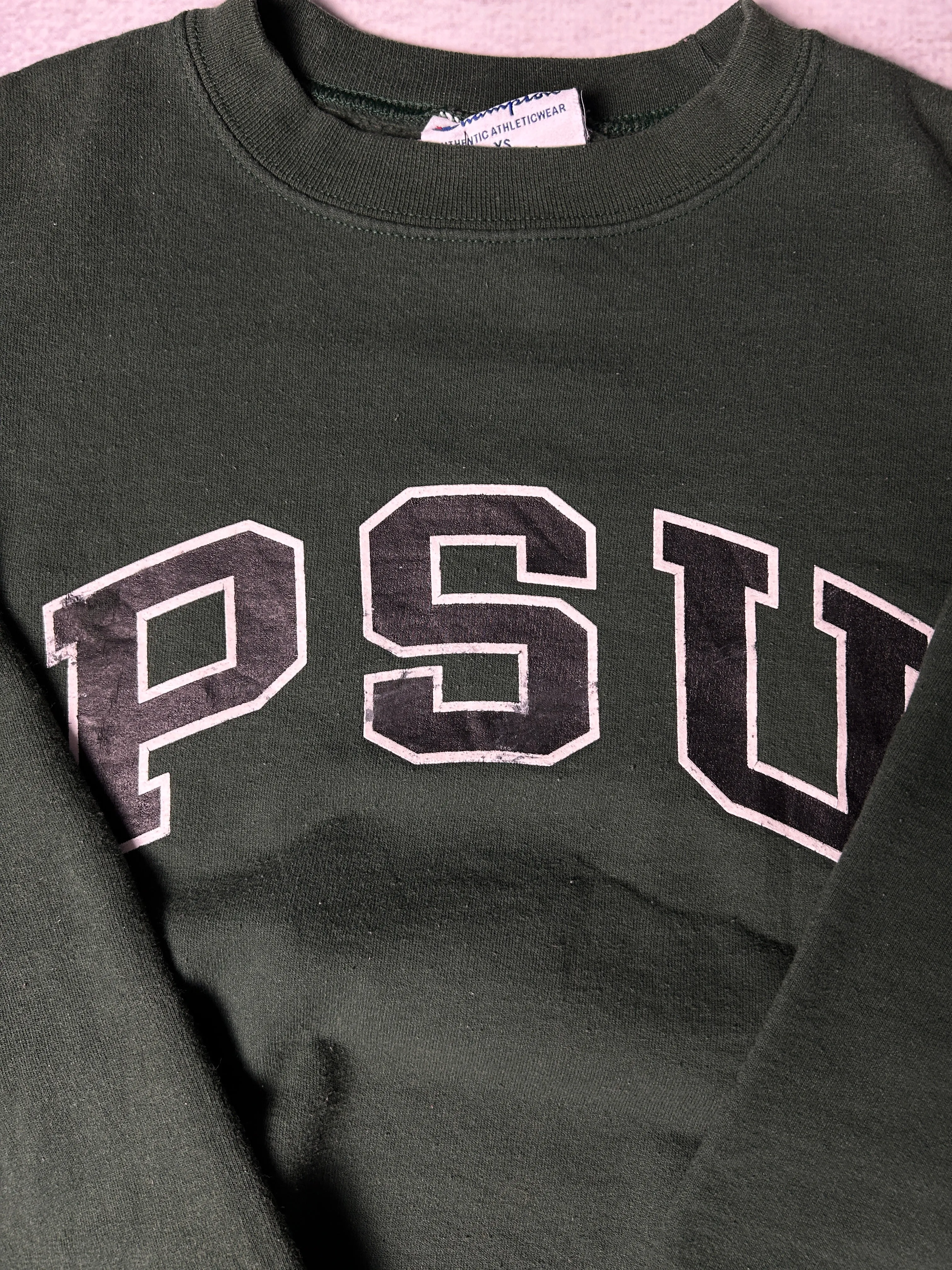 Vintage Champion PSU Crewneck Sweatshirt - Men's XS