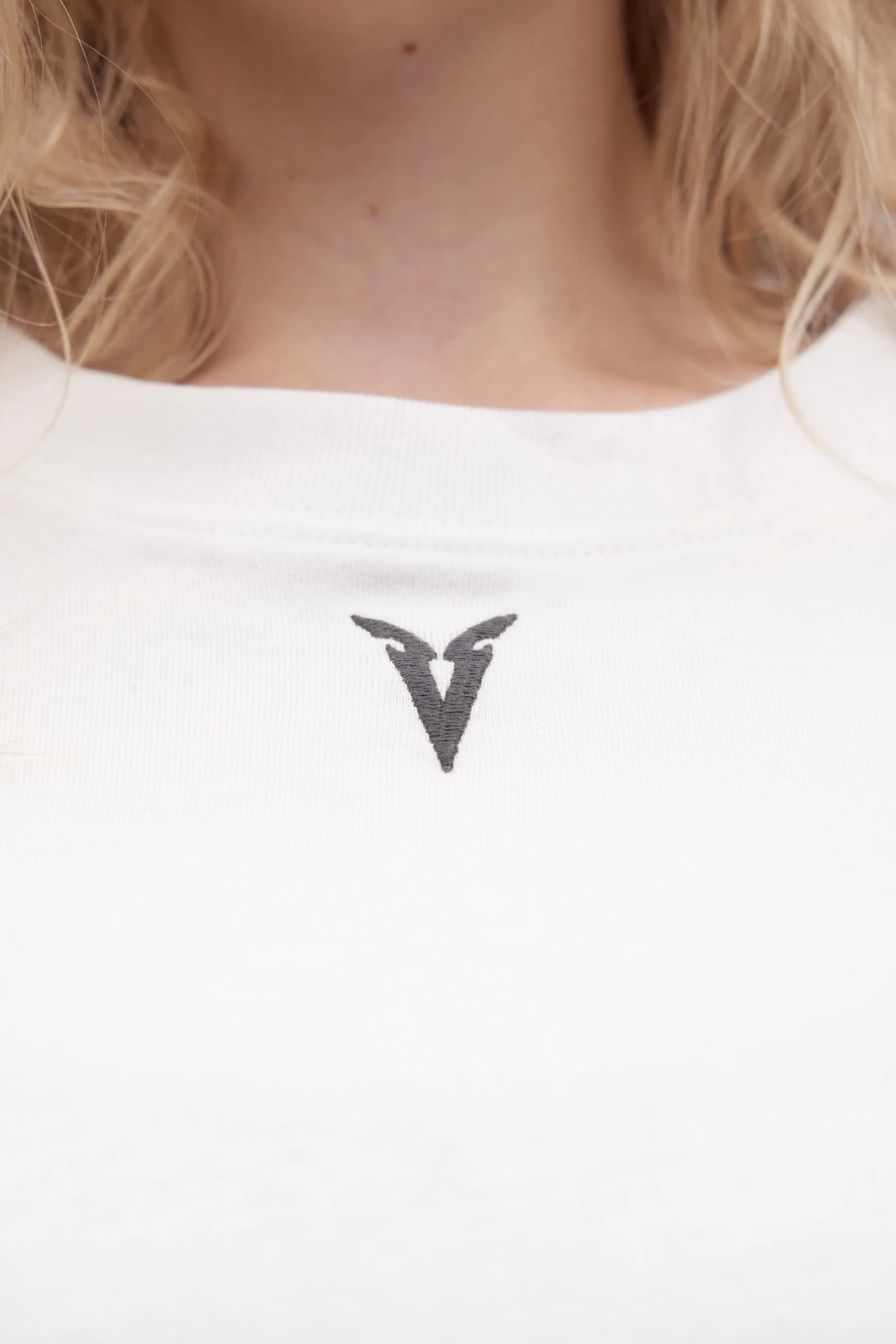 V_LYFE220 LONG SLEEVE T-SHIRT - Optic White