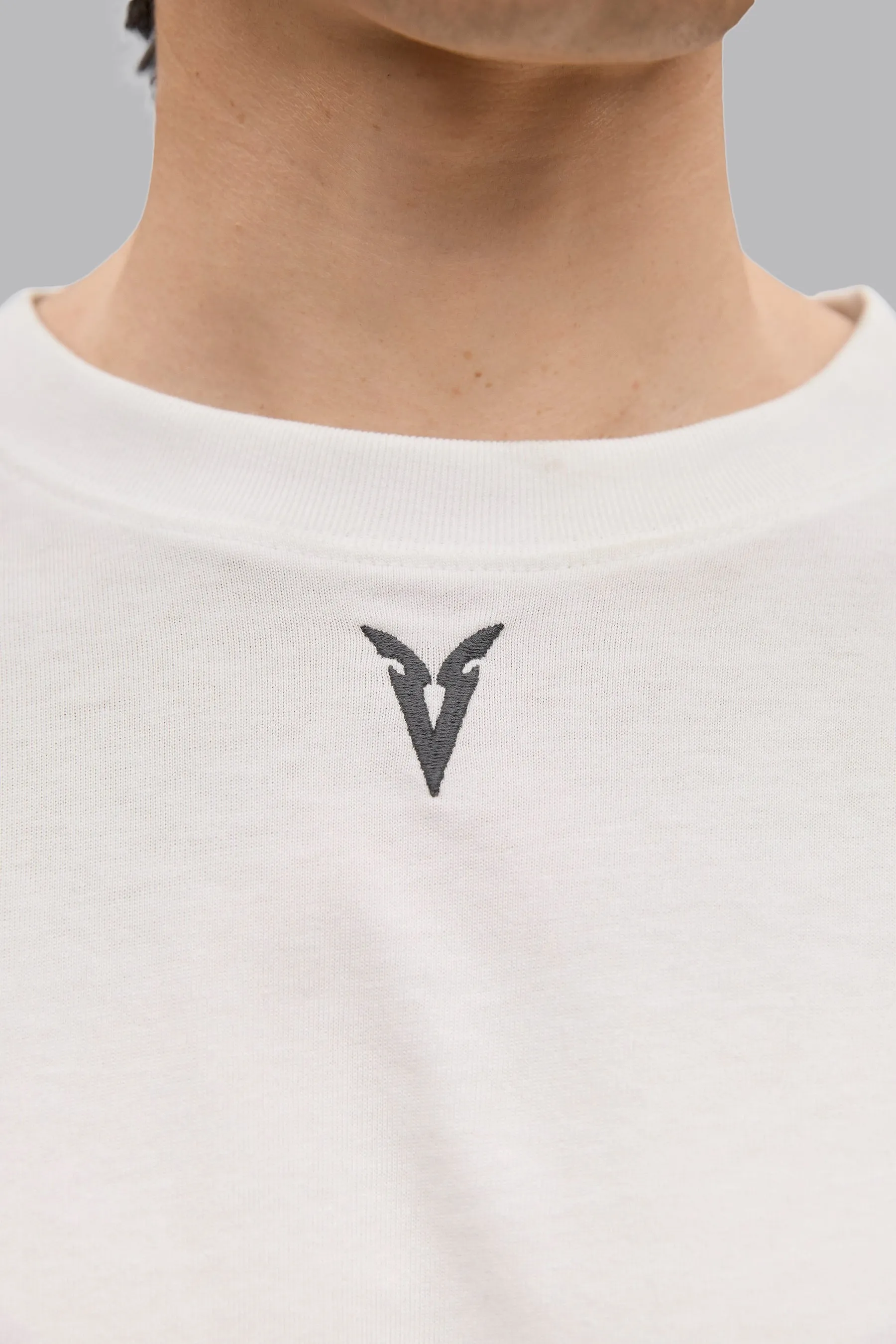 V_LYFE220 LONG SLEEVE T-SHIRT - Optic White