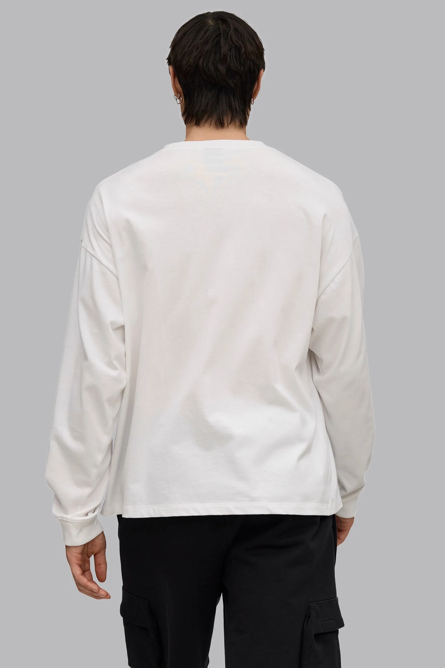V_LYFE220 LONG SLEEVE T-SHIRT - Optic White