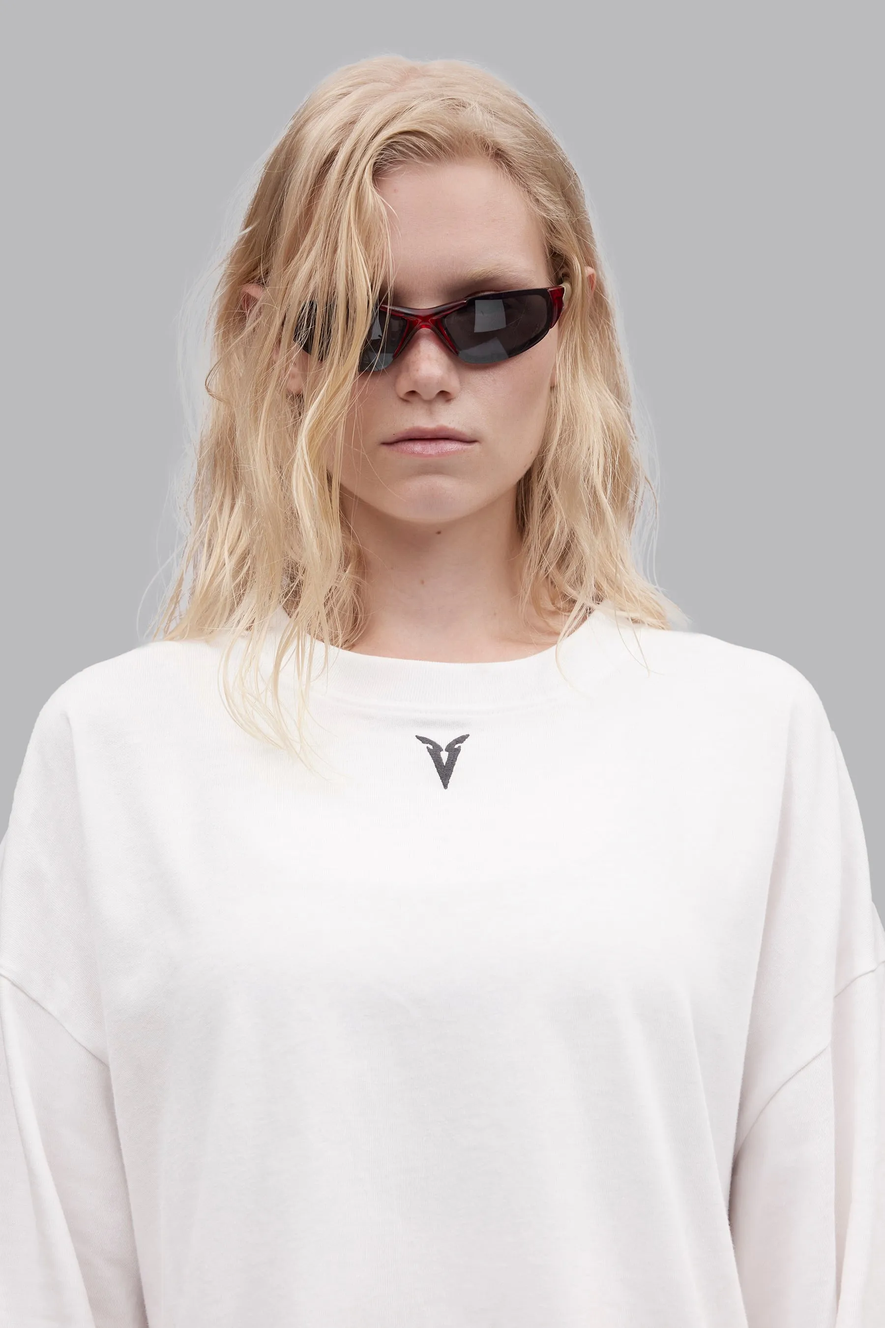 V_LYFE220 LONG SLEEVE T-SHIRT - Optic White